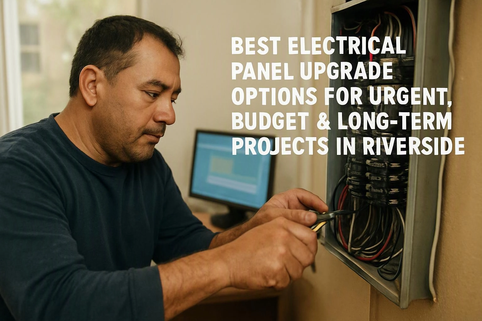 Best Electrical panel upgrade Options for Urgent, Budget & Long-Term Projects in Riverside