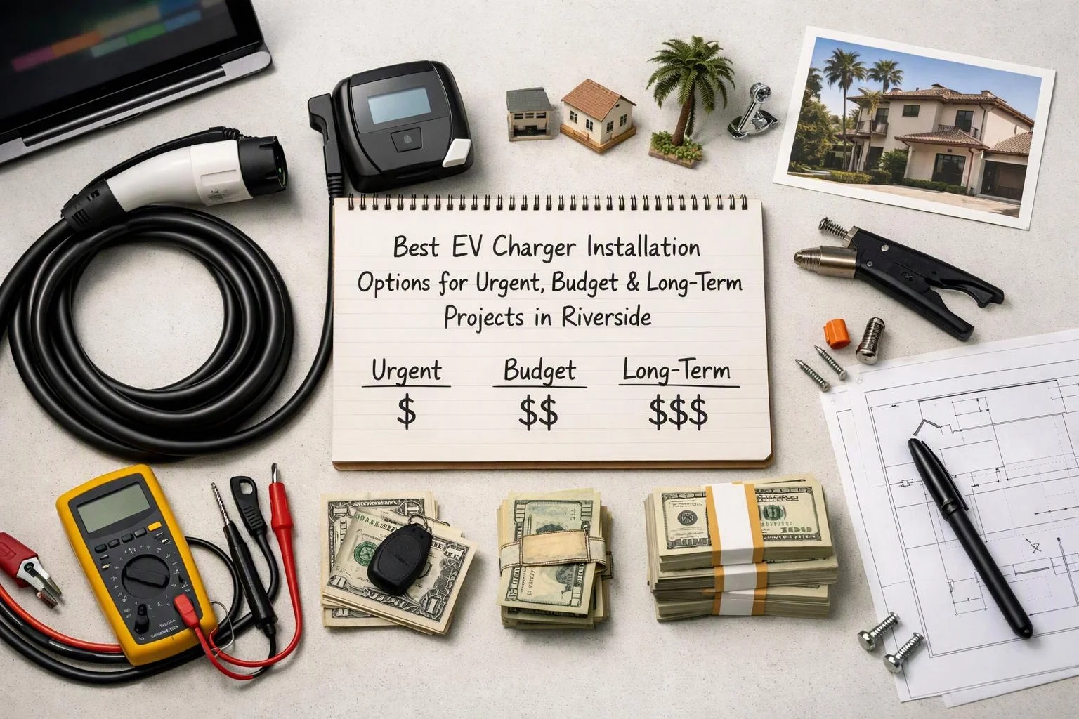 Best EV charger installation Options for Urgent, Budget & Long-Term Projects in Riverside