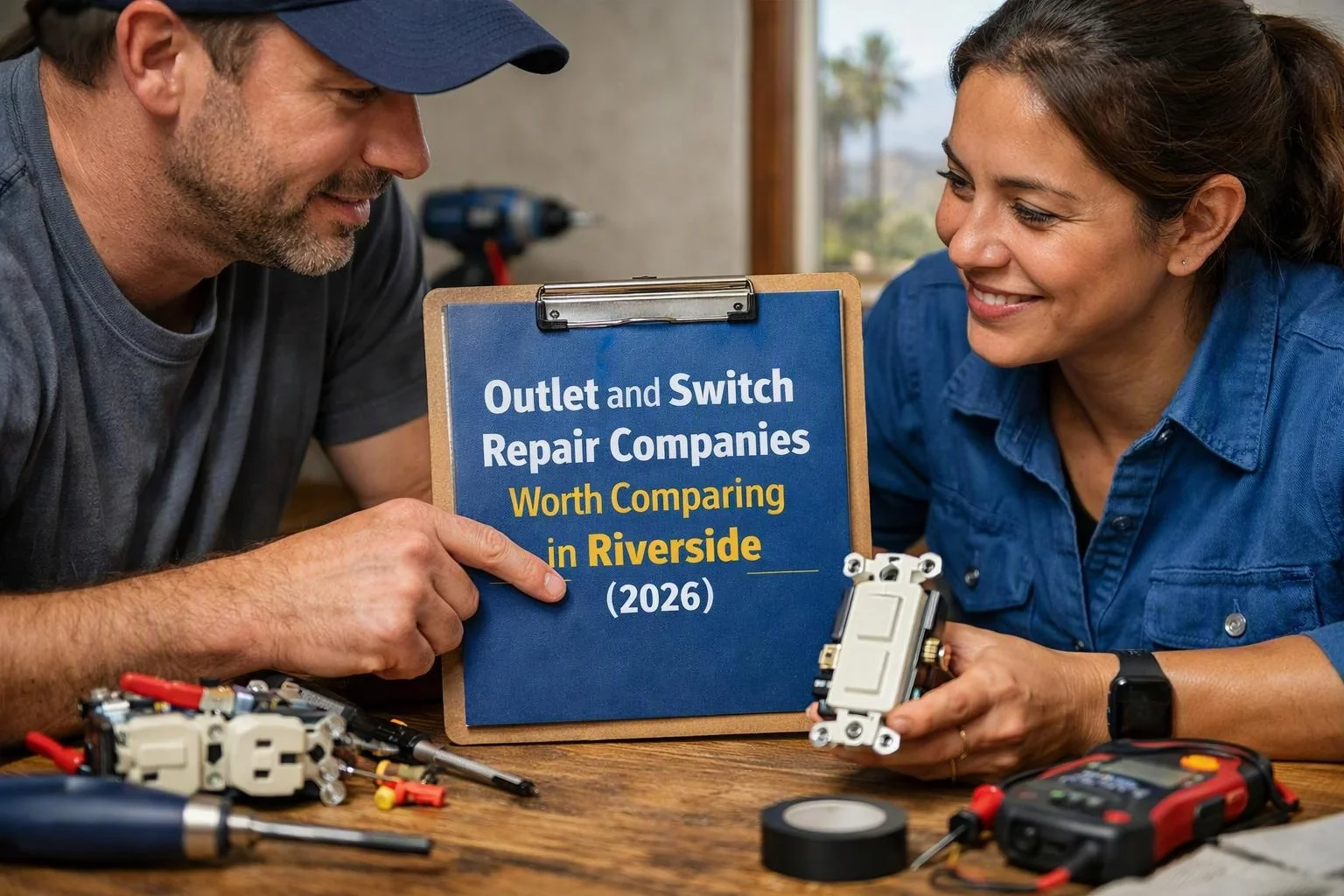 Outlet and switch repair Companies Worth Comparing in Riverside (2026)