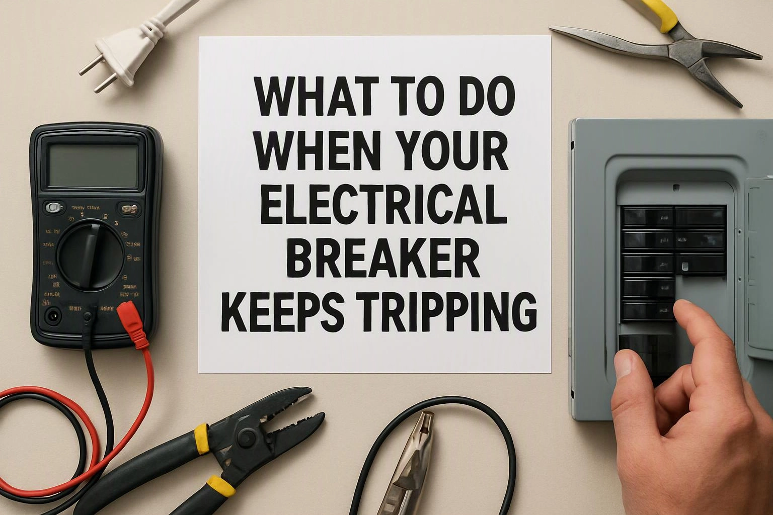What to Do When Your Electrical Breaker Keeps Tripping