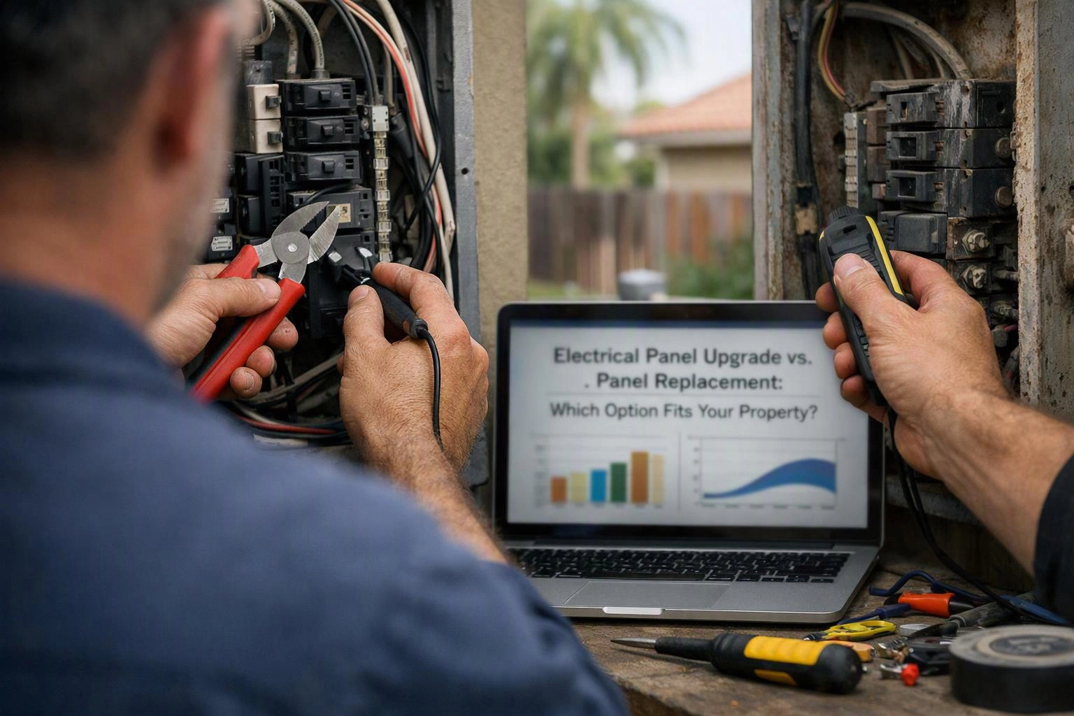 Electrical Panel Upgrade vs. Panel Replacement: Which Option Fits Your Property?
