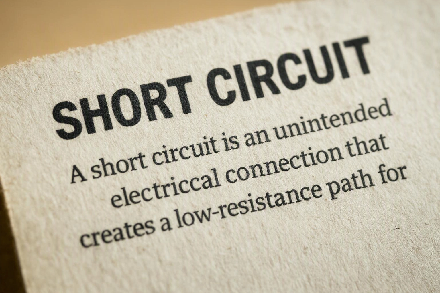 Short circuit